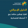الدليل الإجرائي لقرار توطين منافذ بيع 7 أنشطة اقتصادية