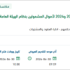 اعتماد القوائم المالية لأموال المشمولين بنظام الهيئة