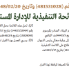 قرار وزير البيئة والمياه والزراعة رقم (481531028) وتاريخ 20-02-1448هـ